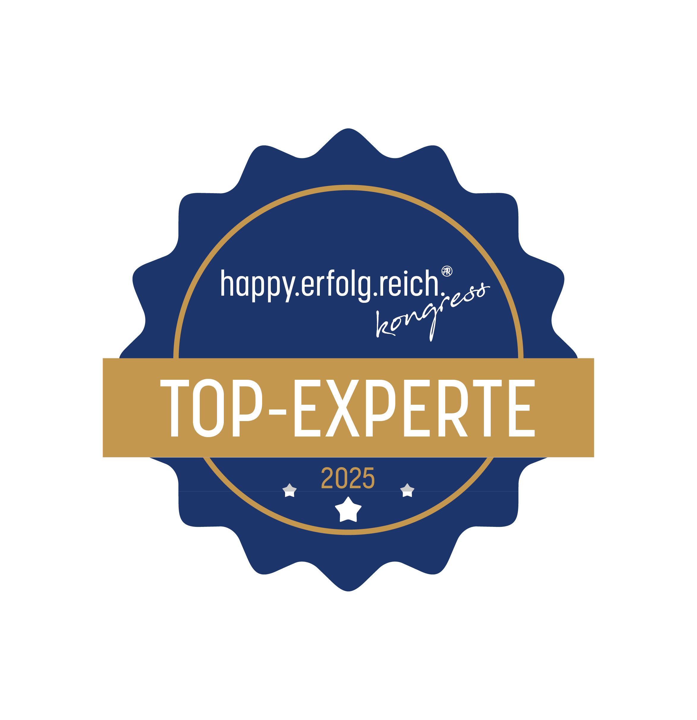 Top-Experte 2025 – happy.erfolg.reich. Kongress